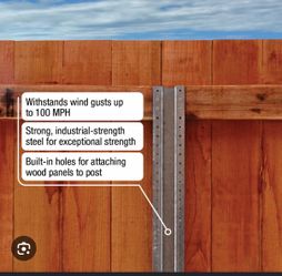 Industrial Steel Fence Post with Pre-Drilled Holes