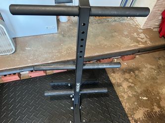 Rogue vertical weight plate tree storage