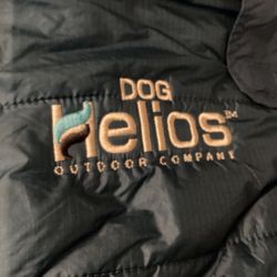 DOGHELIOS 'Thunder-Crackle' Full-Body Bodied Waded-Plush Adjustable and 3M Reflective Pet Dog Jacket Coat w/ Blackshark Technology, Medium 16” neck to