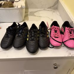Kids’ soccer shoes