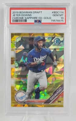 Gold 2019 BOWMAN JETER DOWNS /15