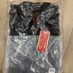 wrangler filson wild adventure shirt black large new