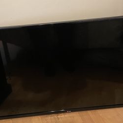 50” LG TV And Wall Mount 