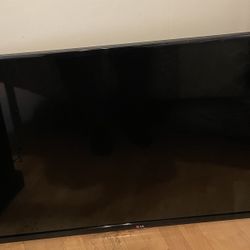 50” LG TV And Wall Mount 