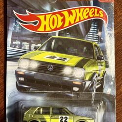 Hot Wheels Volkswagen Golf MK2 New on Card