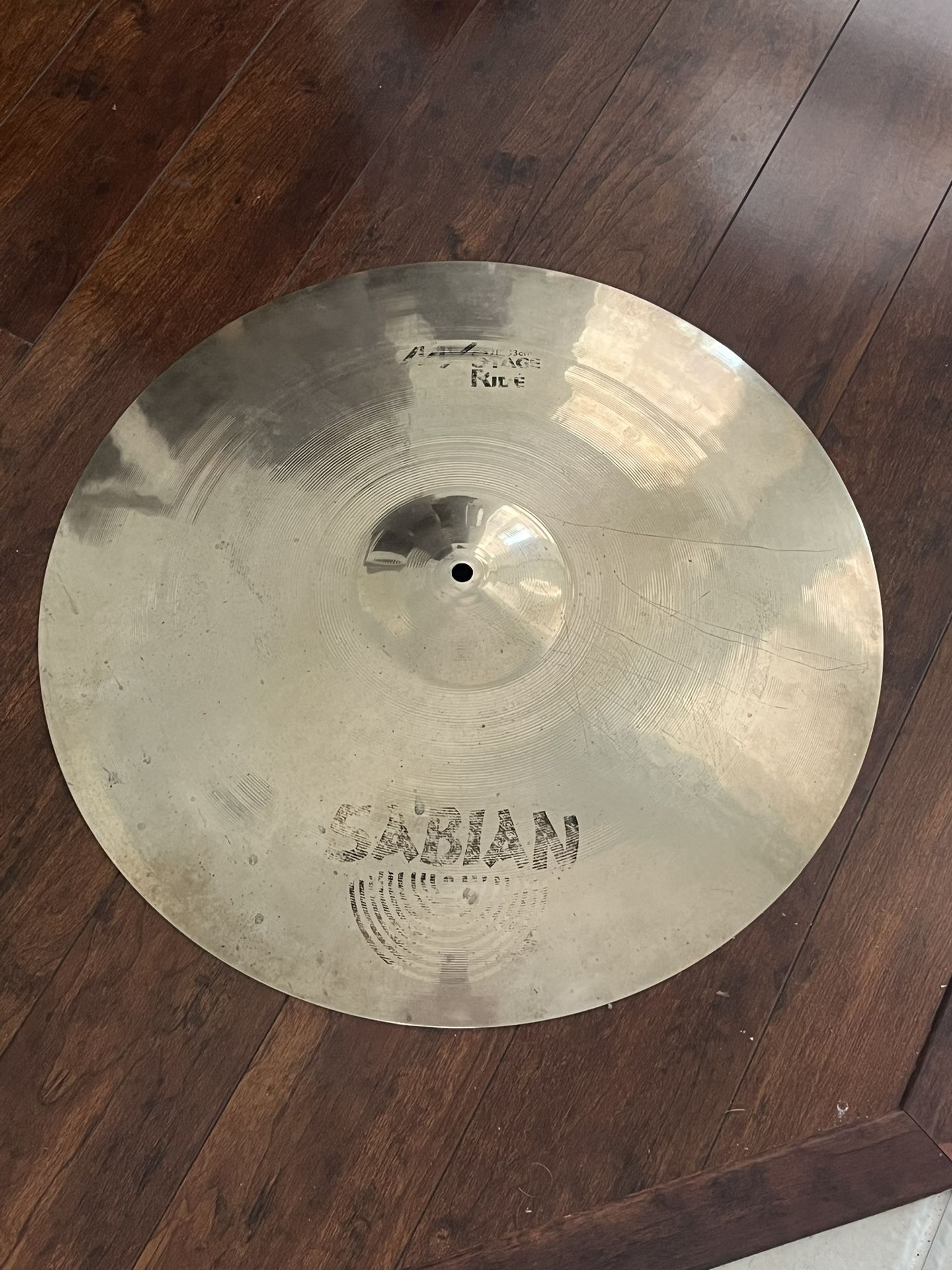 Used Sabian 21” AAX. Stage Ride Cymbal