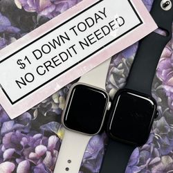 Apple Watch Series 8 Smartwatch -PAYMENTS AVAILABLE-$1 Down Today 
