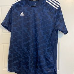 NWT  Women’s Adidas Condivo Navy Blue Soccer Jersey Shirt Size XL RETAIL $55