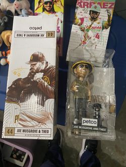 Joe Musgrove And Theo Bobblehead