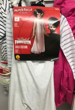 Bride of Frankenstein child costume