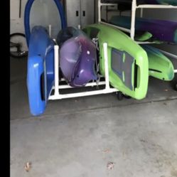 Kayak and stand Up Paddle Board Stand 