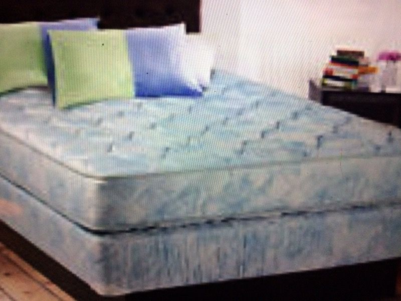 For mattress and box spring set at $75