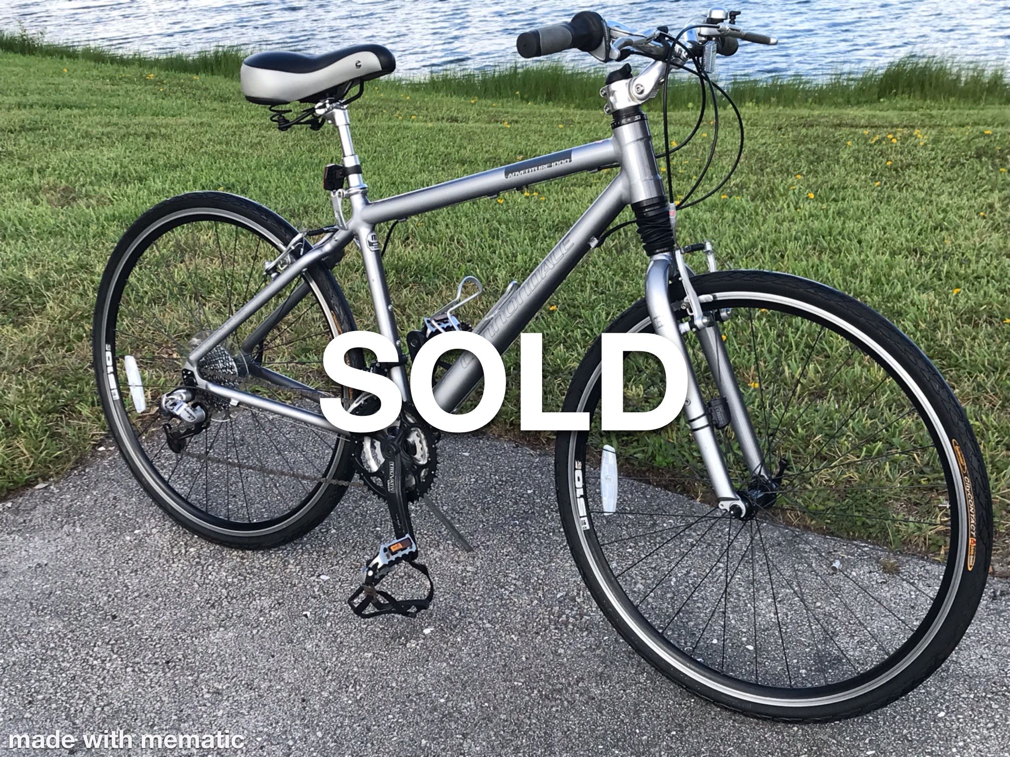 CANNONDALE ADVENTURE 1000-New Condition. 19 inch frame. 👉Click on BOCA RIO BICYCLE COMPANY to see more exceptional bikes and make an offer.