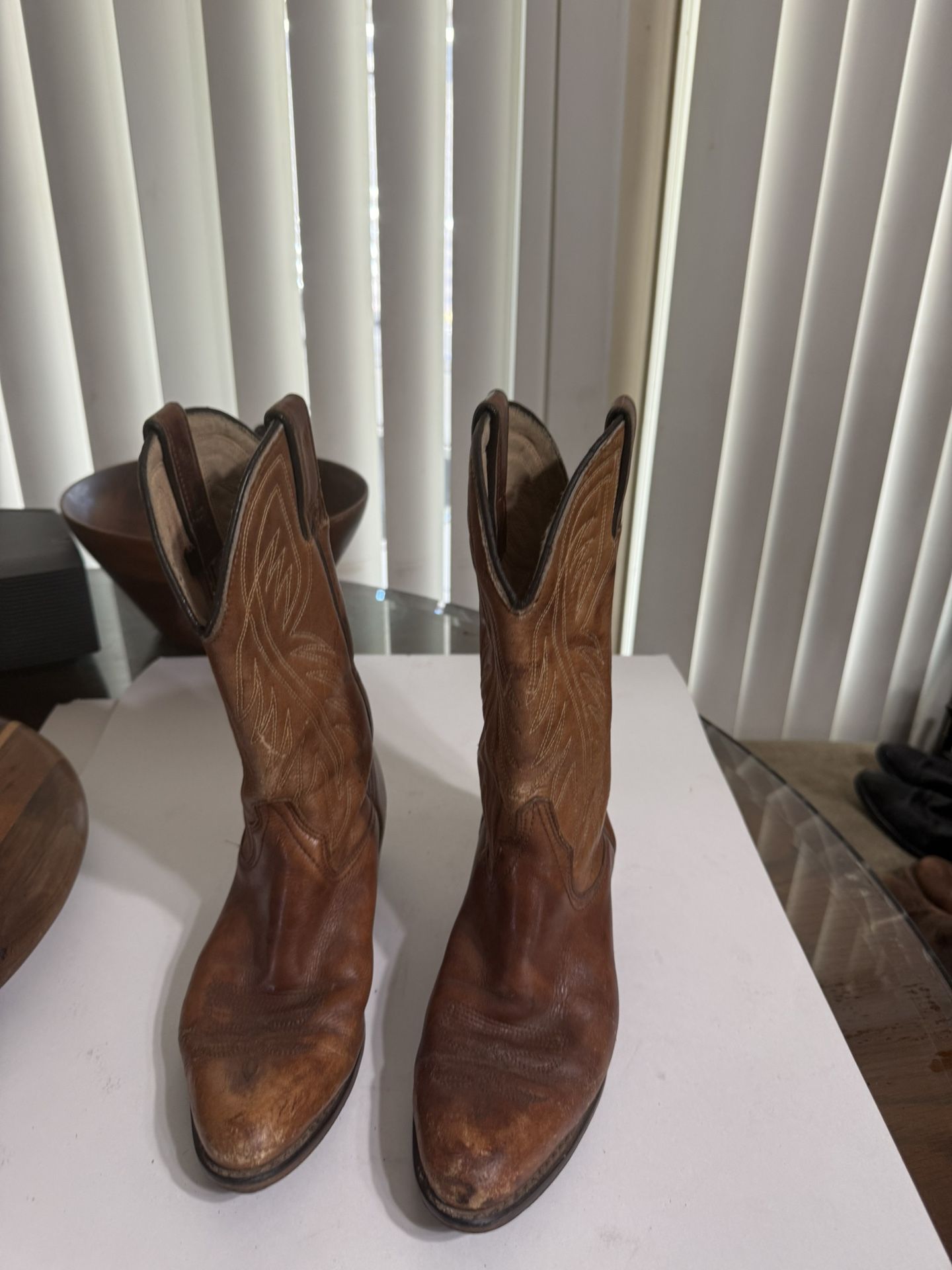Women’s Vintage Wrangler Western Leather Boots