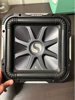 Kicker l7 12” subwoofer
