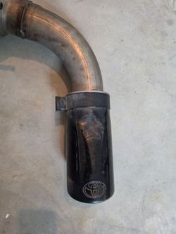 OEM 4th Gen tailpipe with black exhaust tip