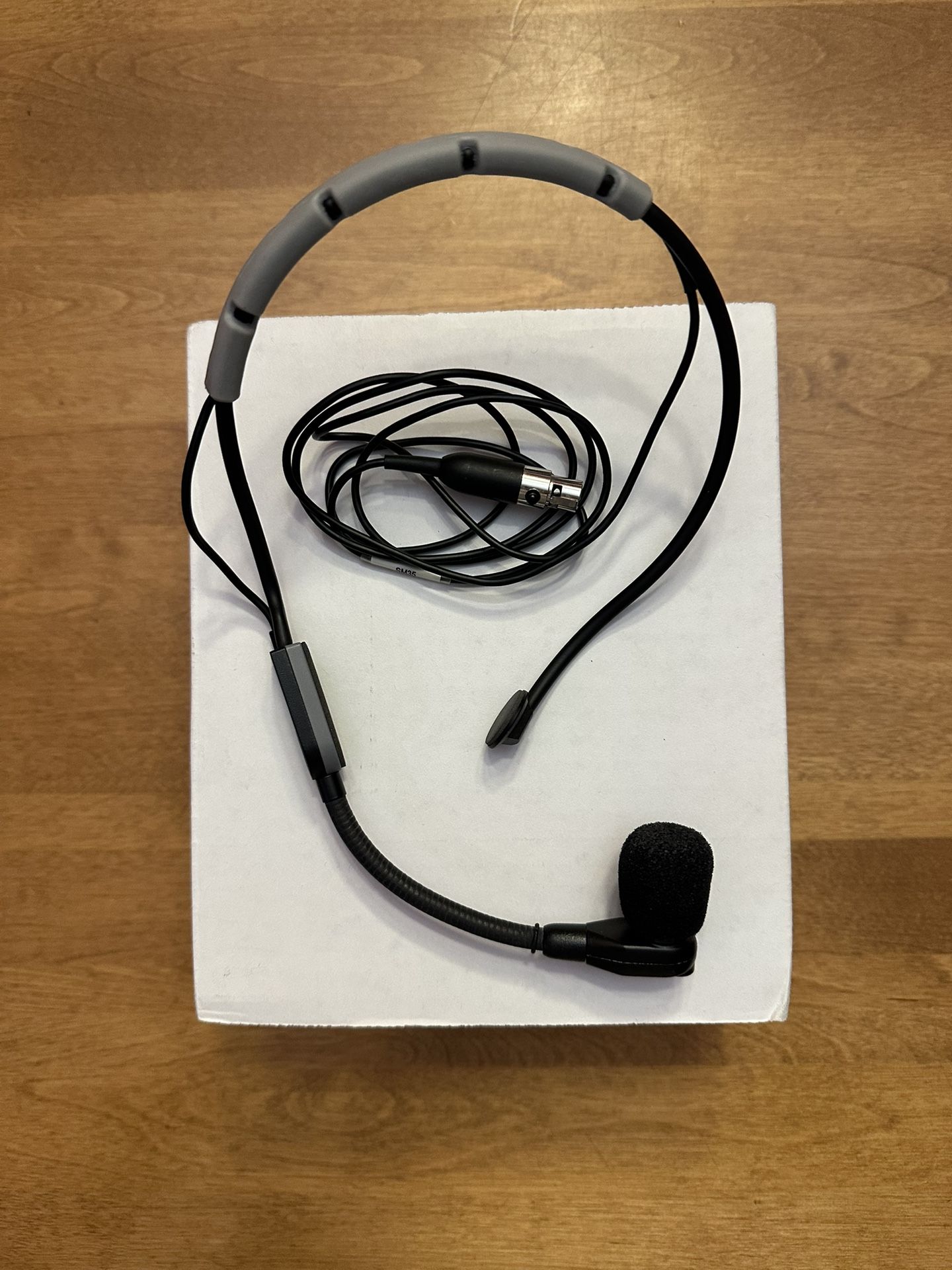 SHURE HEADSET SM-35 XLR MICROPHONE