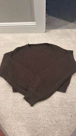 Crooked sweater