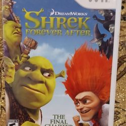 Disney Shrek Video Game Nintendo Wii Forever After Eddie Murphy 