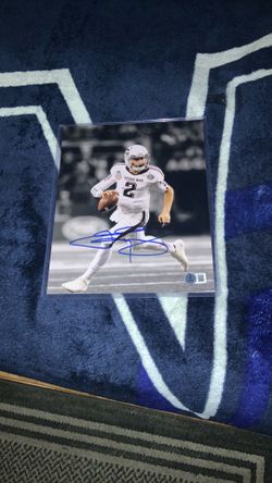 Johnny Manziel Signed autograph 8x10 Photo Beckett verified authentic Texas A&M Aggies signed memorabilia