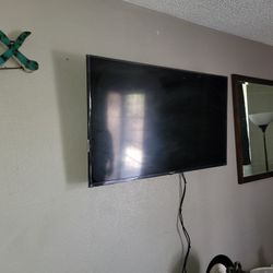 50 Inch Roku TV  Plus Wall Mounting https://offerup.co/faYXKzQFnY?$deeplink_path=/redirect/ More Hit Me Up If Interested 