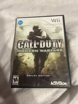 Call of Duty Modern Warfare Reflex Edition Wii – $10