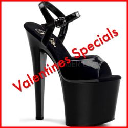 Stiletto Platform Heel New Size 9.5