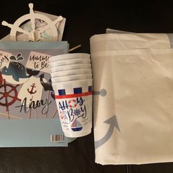 Ahoy It’s A Boy Decorations
