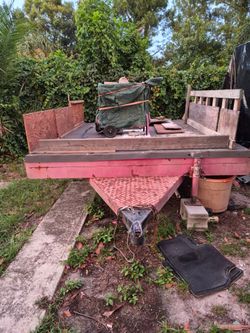 Homemade trailer