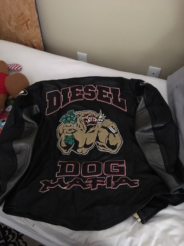 Motorcycle Leather riding jacket Large