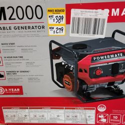 Powermate 2000watt Generator