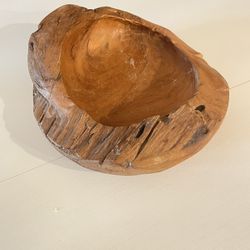 Live Edge Burl 12” Bowl