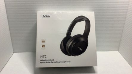 TOZO HT2 ADAPTIVE HYBRID ACTIVE NOISE CANCELLING HEADPHONES SEALED