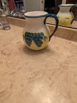 Portugal Pottery Pitcher