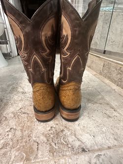 Men’s Ostrich Boots