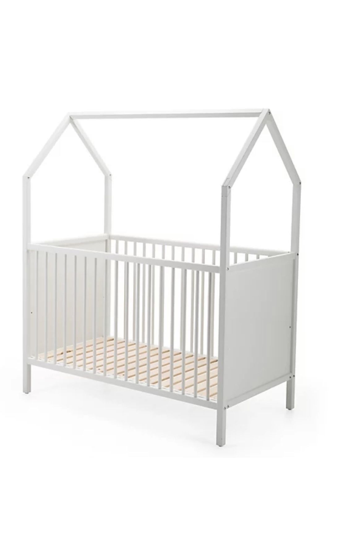 Stokke® Home™ Crib in White -Modern Nursery Set