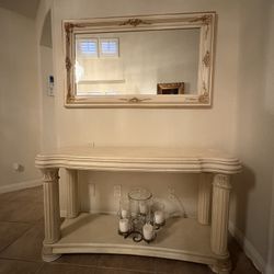 Mirror & Entry Table 