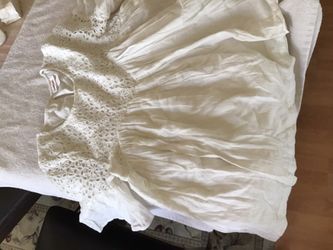 New girl husky blouse size 10 12 has little stain