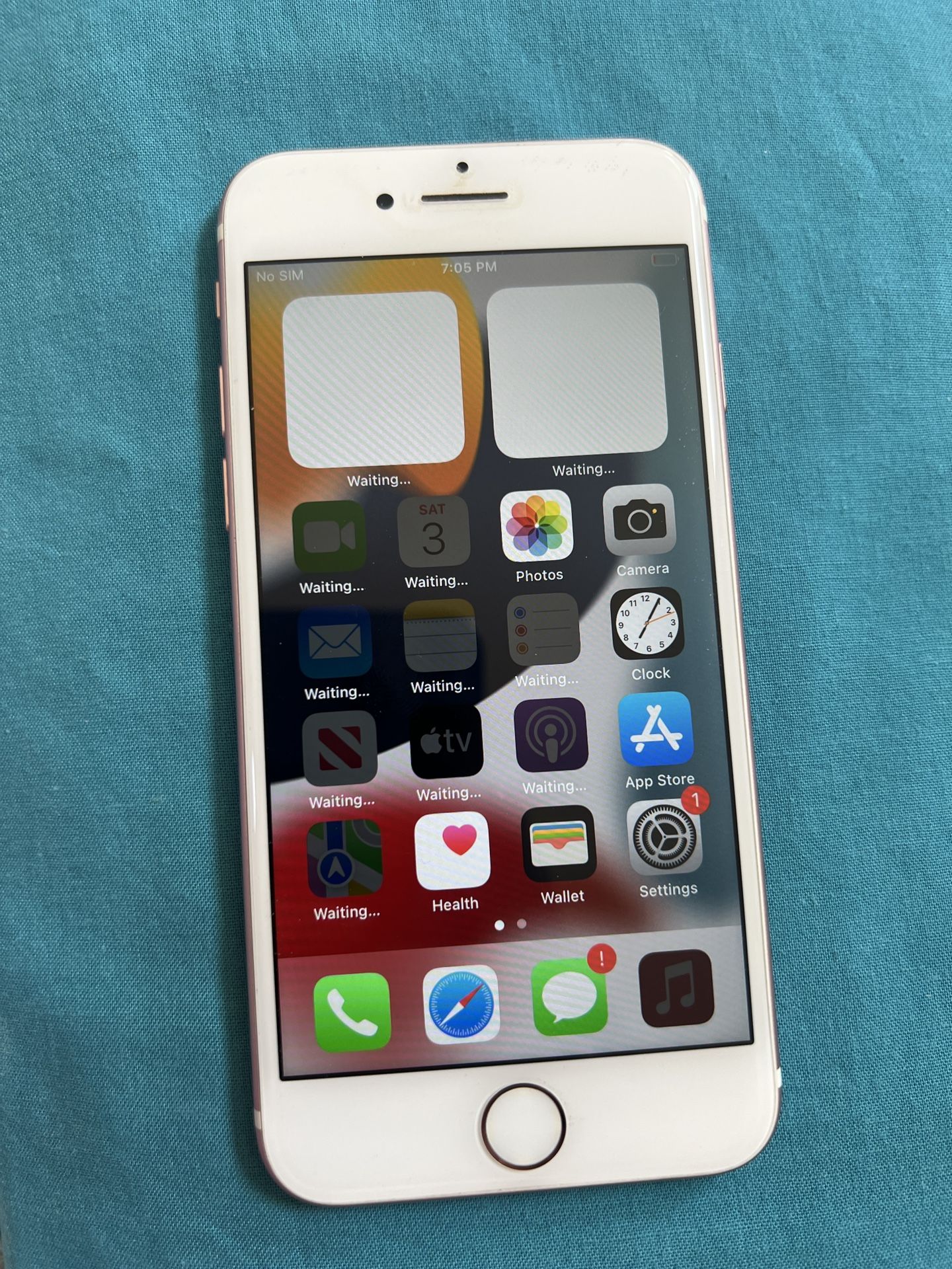 iPhone 7 , Rose Gold, 32 GB , Battery 75%
