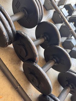 Adjustable dumbbells