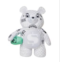 Sprayground Split The Check Money Bear Backpack