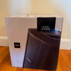 Bose S1 Pro+ Portable Wireless PA System with Bluetooth, Black