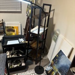 Tall Lamp With Flexible Neck 