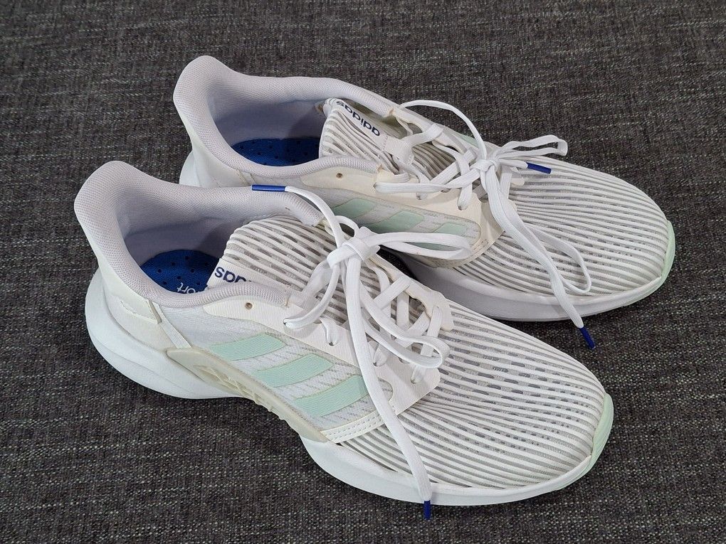Adidas White Shoes Sneakers, New, US 8.5