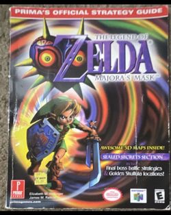 Primas Legend of Zelda Majoras Mask Guide Book
