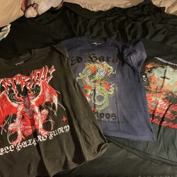 Ed Hardy Shirt $45  (2 Graphic Tshirts $10 Each)
