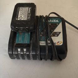 Makita Battery And Charger 