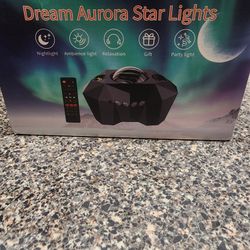Aurora Star Moon Projector, Galaxy Projector Night Light
