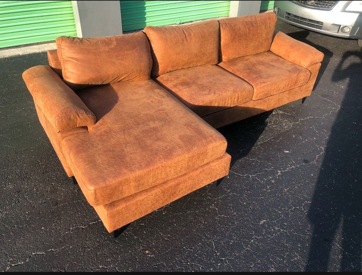Brown Sectional Sofa