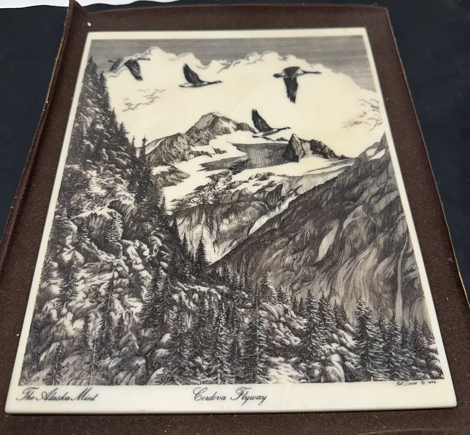 Alaska Mint Etchings